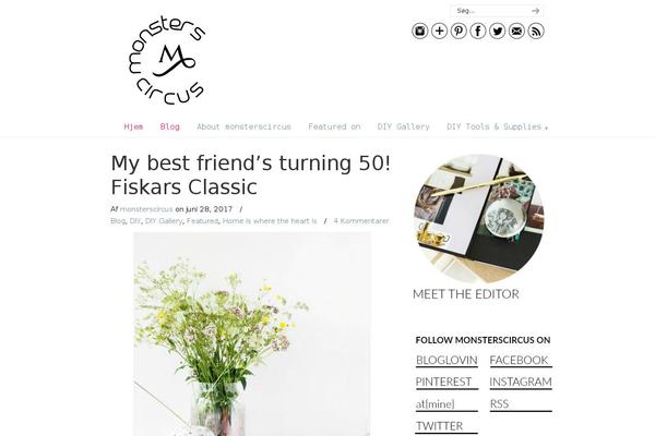 U Design Child theme site design template sample