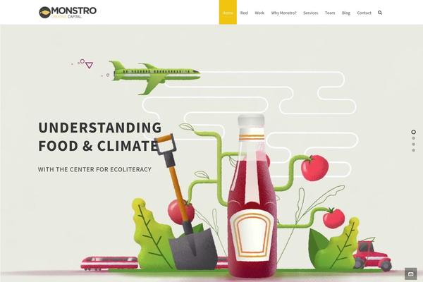 Highend theme site design template sample