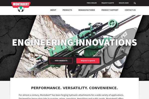 montabertusa.com site used Montabert