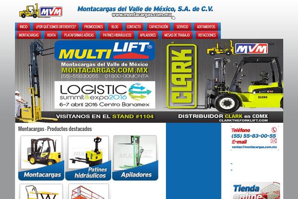 montacargas.com.mx site used Radioweb