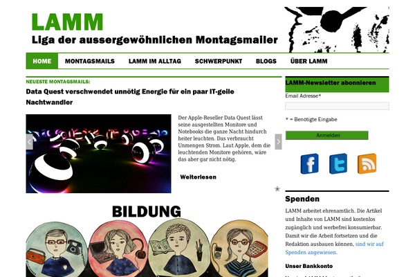Site using Marquee plugin