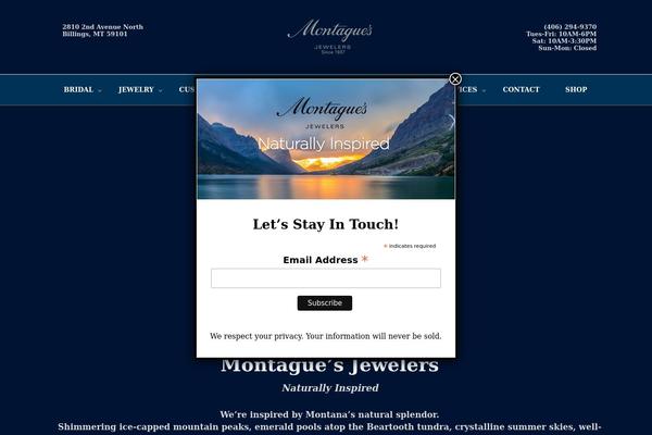 montaguesjewelers.com site used Monsta