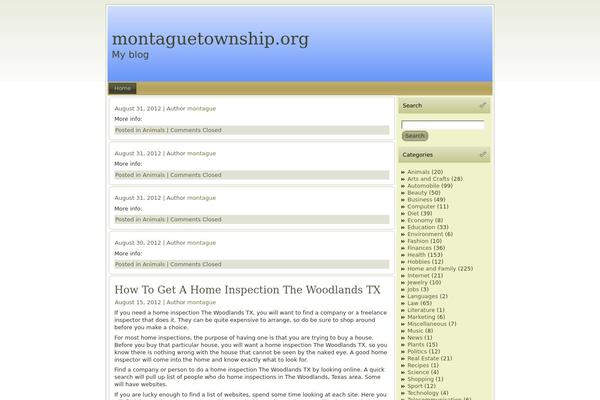 montaguetownship.org site used Headerlightblue-wpmdx