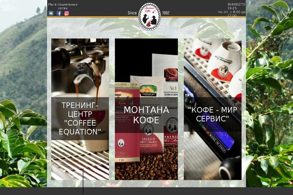 Montana theme site design template sample