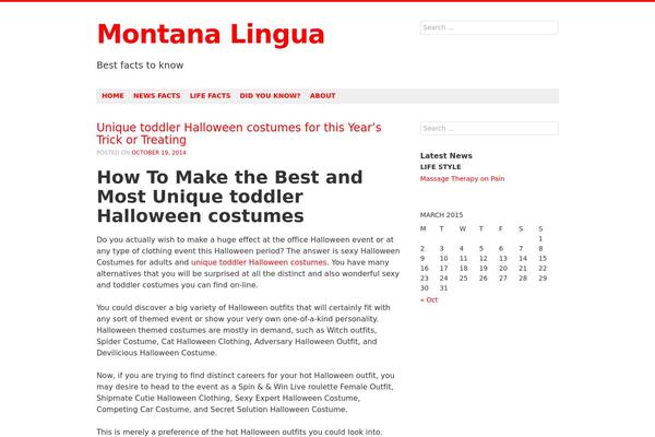 Debut theme site design template sample