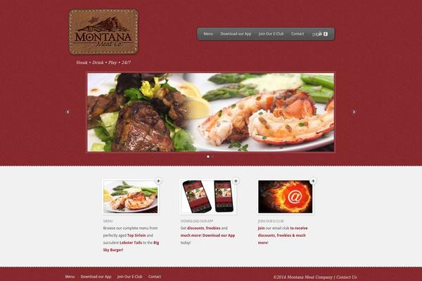 Feather theme site design template sample