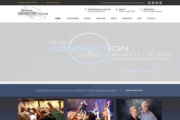 montanaministrynetwork.com site used Megaproject-v1-03
