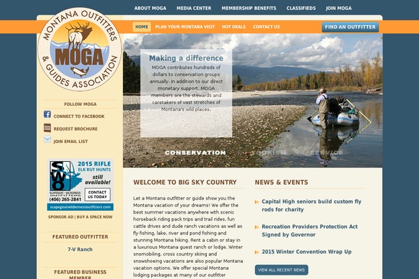 Roots theme site design template sample