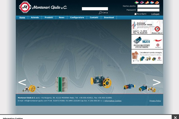 Site using Content Flow 3D plugin