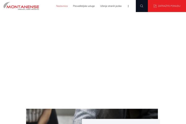 ProLingua theme site design template sample