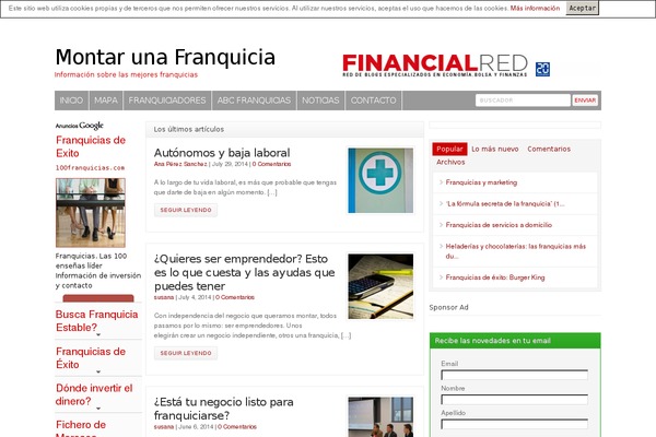 Financialred theme site design template sample