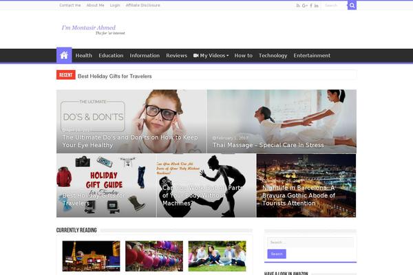 Site using Table of Contents Plus plugin