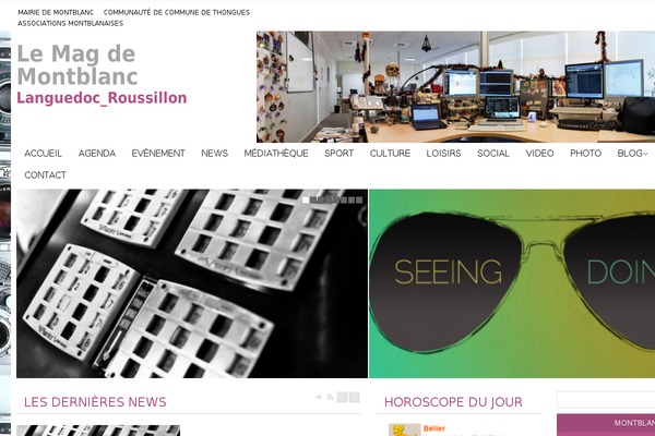 StarMag theme site design template sample