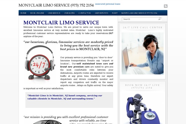 WhiteHouse theme site design template sample