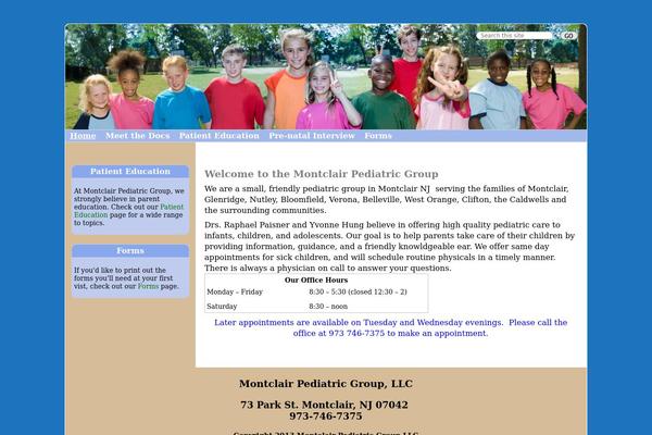 Childishly Simple theme site design template sample