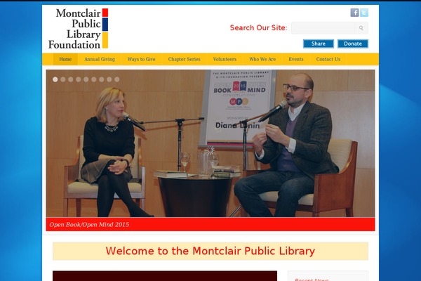 montclairplf.org site used Inspired