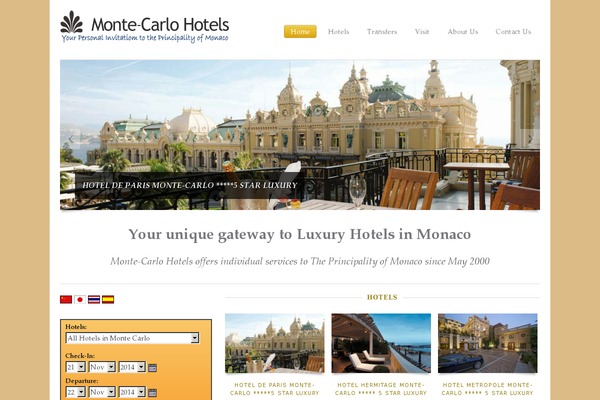 Travelo theme site design template sample