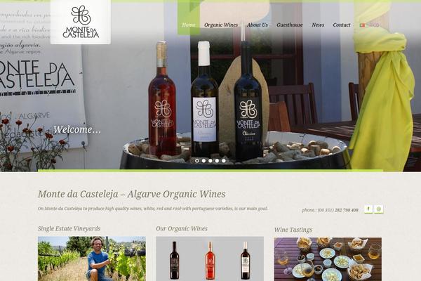 White Rock theme site design template sample
