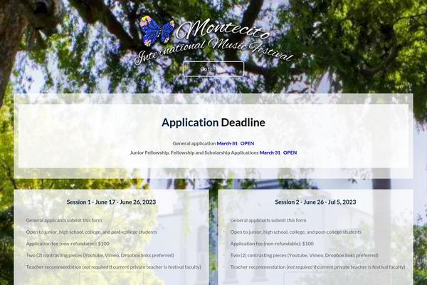 Site using WP Datepicker plugin