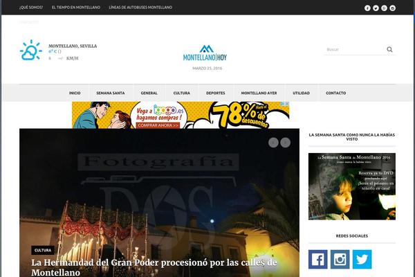 Folder theme site design template sample
