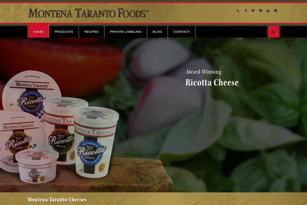 montenatarantofoods.com site used Montena-taranto