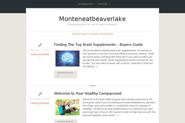 Isca theme site design template sample