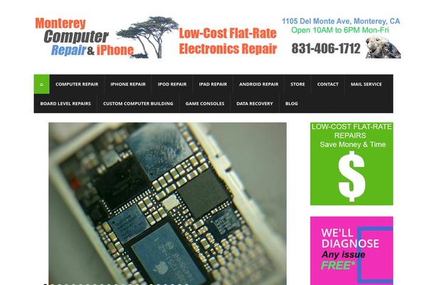 Ostrya theme site design template sample