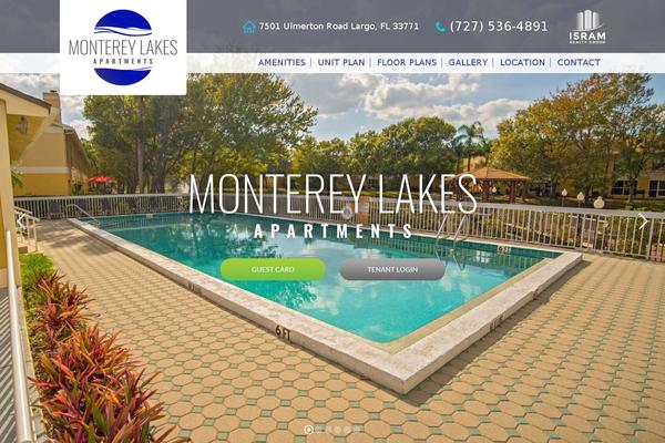 montereylakes.com site used Theme7