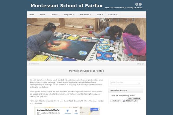 Akita theme site design template sample