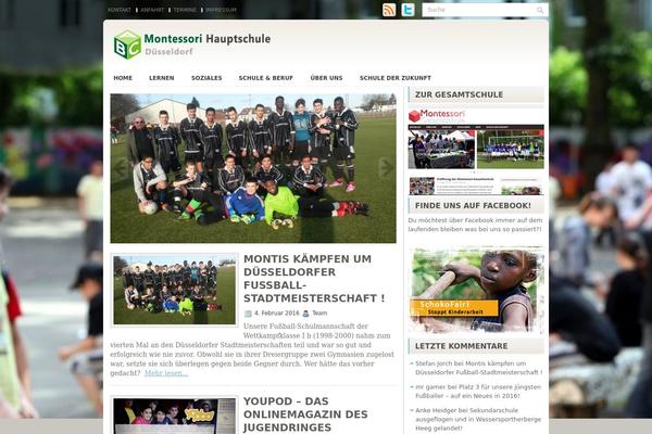 Sensation theme site design template sample