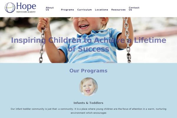 Infinity-pro theme site design template sample