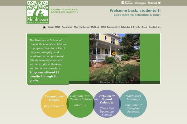 montessorihuntsville.org site used Huntsville