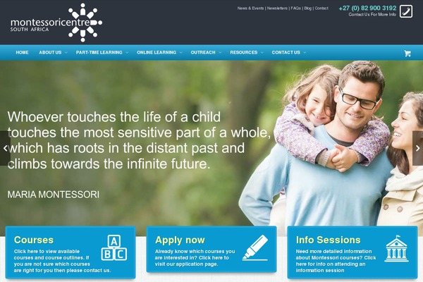 EDU theme site design template sample
