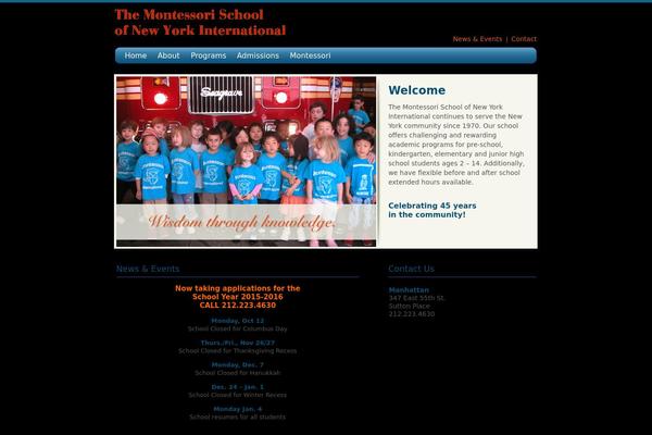 montessorischoolny.com site used Ny-cms