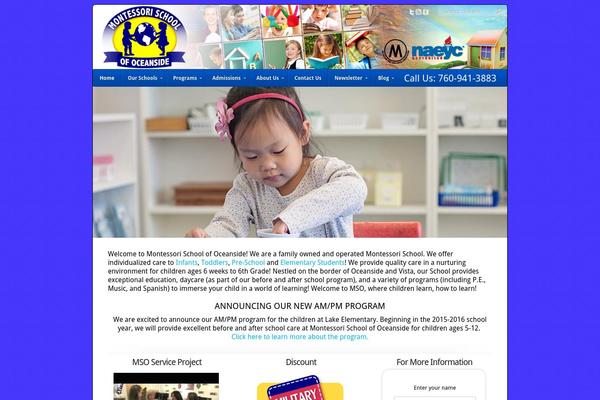 montessorischoolofoceanside.com site used Mse