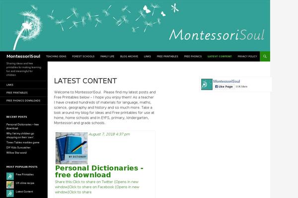 Site using Latest Post Shortcode plugin