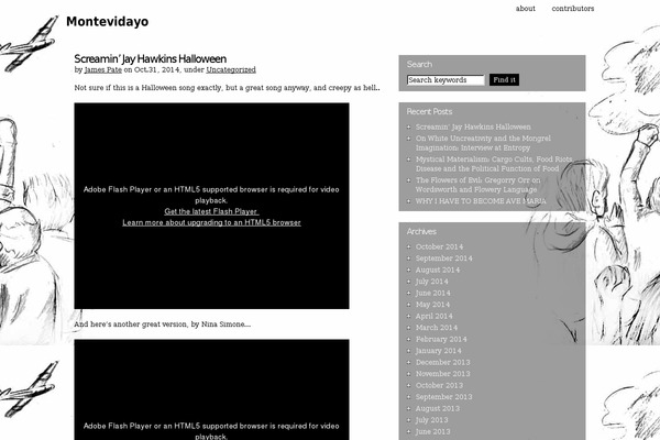 Pixeled theme site design template sample