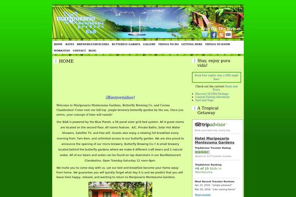 montezumagardens.com site used WP Framework