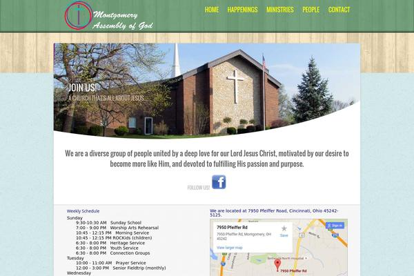 Saved theme site design template sample