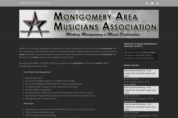 Site using Simple Calendar - Google Calendar Plugin plugin