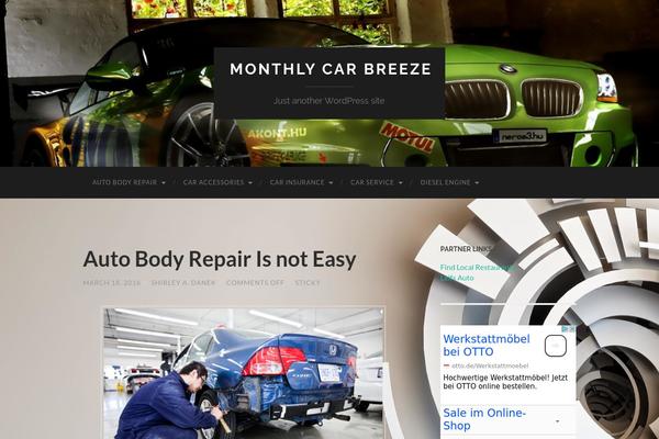 Carins theme site design template sample