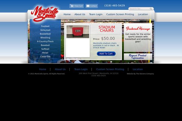 Sports theme site design template sample