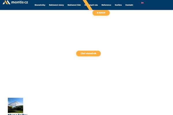 montis.cz site used Original-theme