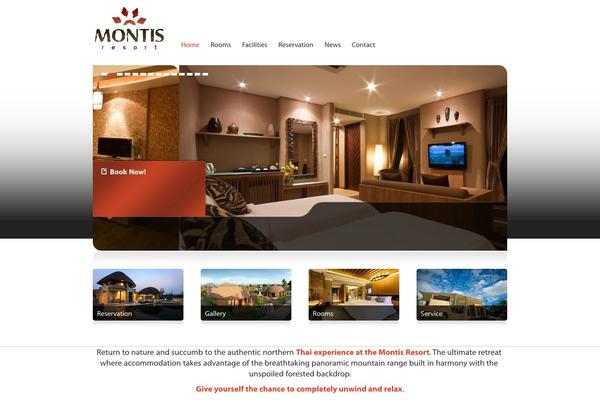 Guesthouse theme site design template sample