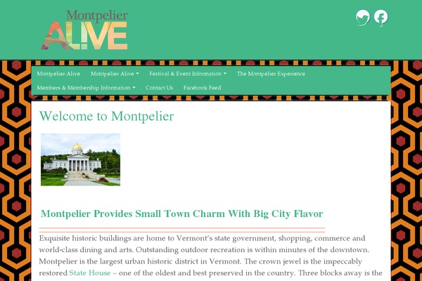 Site using Custom Facebook Feed plugin
