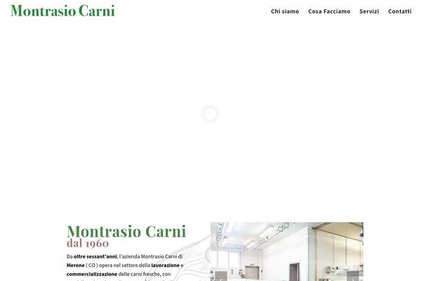 montrasiocarni.com site used Montrasiocarniweb