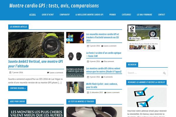 Glades theme site design template sample