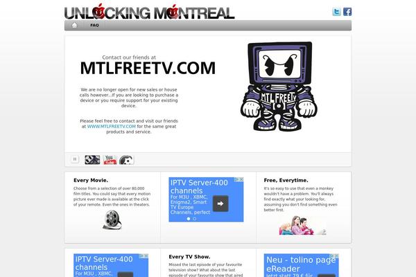 montrealappletv.com site used Iblogpro4_dev