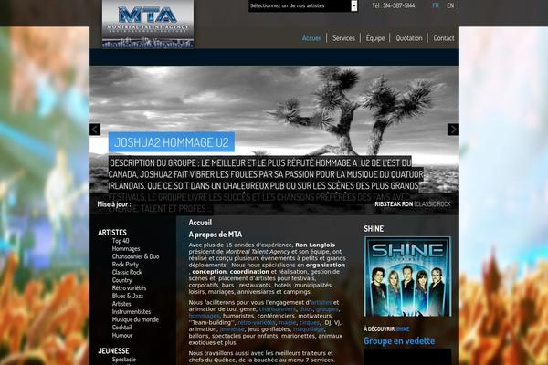montrealtalentagency.com site used Mta