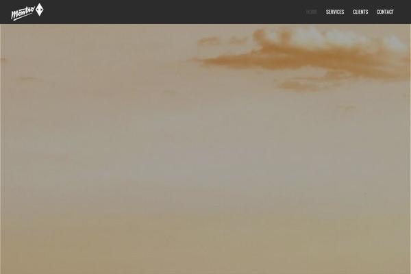 Jarvis theme site design template sample